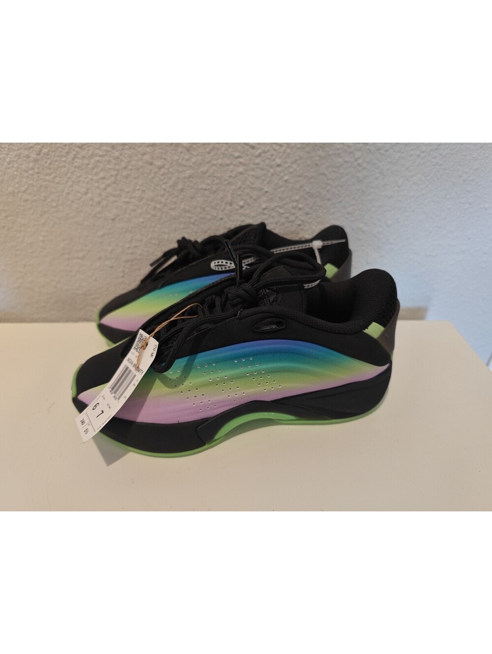 Adidas Nova Infinity Women's Sneakers Size 6.5 Black Multi-色